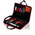 KNIPEX 00 21 11 Alet Çantası ''Compact'' Elektro 14 Parçalı