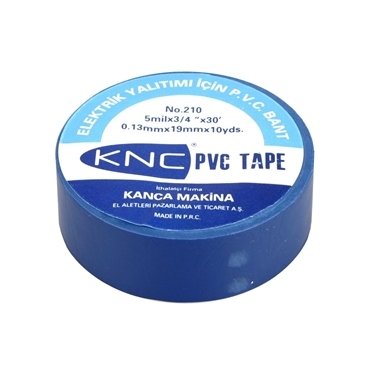 KNC - P.v.c Elektrikçi Bandı - Mavi Renkli Yalıtım Bandı
