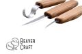 BeaverCraft S13 Ahşap Kuksa Kaşık Oyma Bıçağı Seti, 6 Parça