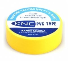 KNC - P.v.c Elektrikçi Bandı - Sarı Renk ve Dayanıklı Yapı