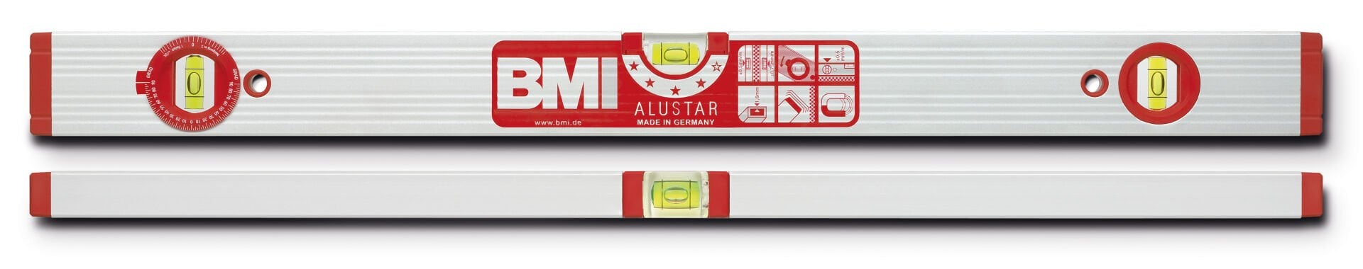 ALUSTAR 691 100CM - Bmi Alustar 691100 Alümi̇nyum Su Terazi̇si̇ 100cm