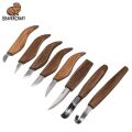 BeaverCraft S18X Premium Ceviz Saplı Ahşap Oyma Seti, 11 Parça