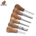 BeaverCraft SC05 Avuç İçi Ahşap Oyma Iskarpela Seti, 6 Parça