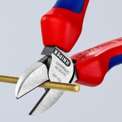 Knipex 70 02 140 - Yan Keski̇ 140 Mm