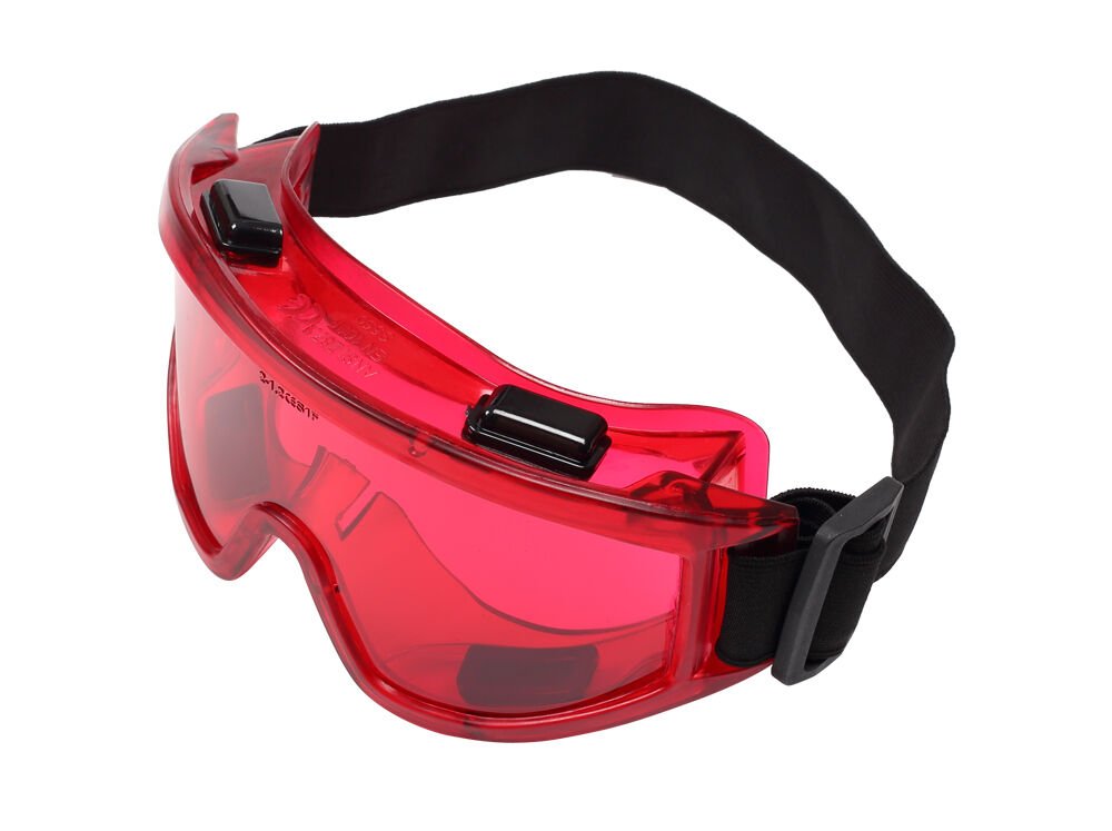 Max Safety S550AF-KR - Göz Koruyucu Buğulanmaz - Kırmızı 118 Gr