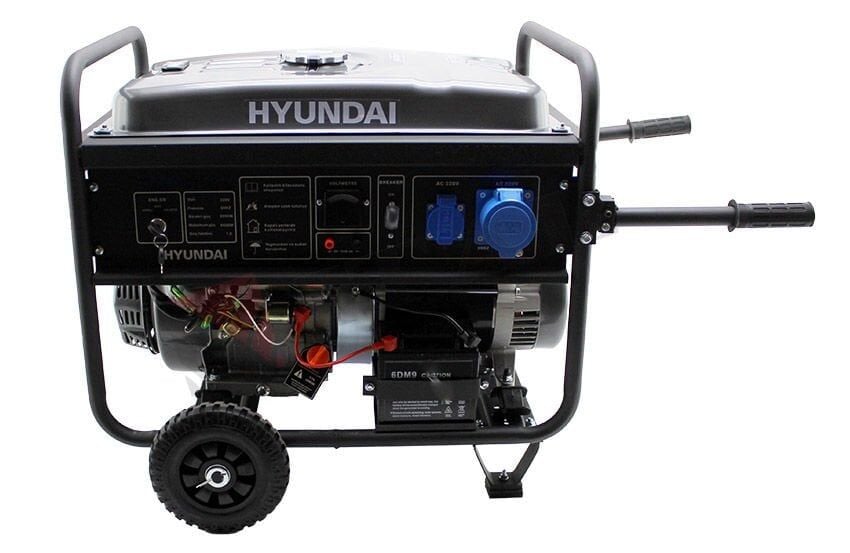Hyundai HHY10000E Benzinli Jeneratör (İpli, Monofaze)