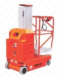 NETLİFT Akülü Yürütmeli Çalışma Platform (TEK DİREK ÇALIŞMA PLATFORMU NL-AMWP 7.5-1000)