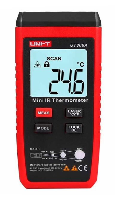 Uni-t UT306A - Mini Kızılötesi Sıcaklık Ölçer