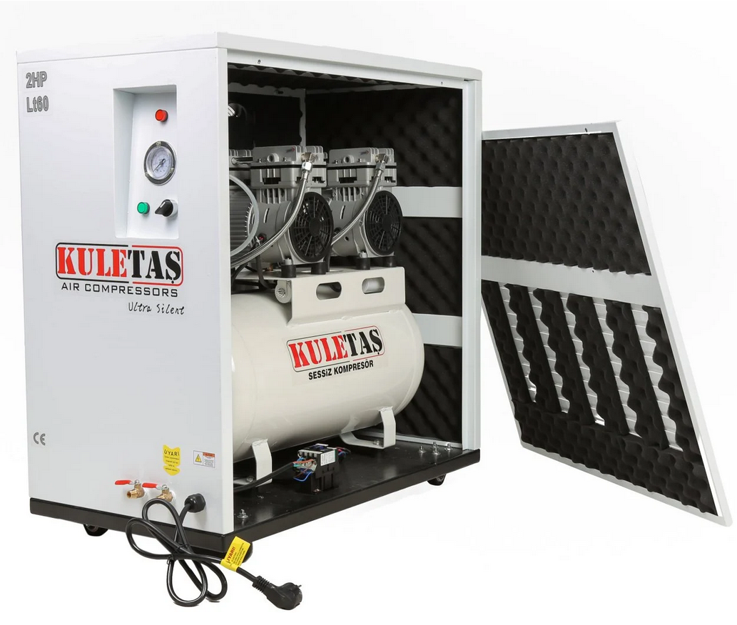 Kuletaş Kabinli Ultra Sessiz Kompresör 60 Litre