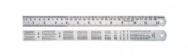 SR/6 ÇELİK CETVEL 150MM/6 İNÇ