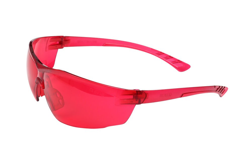 Max Safety S1100AF-KR - Göz Koruyucu Buğulanmaz - Kırmızı 50 Gr