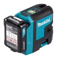 Makita SK105GDZ - 4 Nokta Yeşil Çapraz Çizgi Lazer (akülü) - Sk105gdz