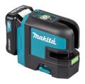 Makita SK105GDZ - 4 Nokta Yeşil Çapraz Çizgi Lazer (akülü) - Sk105gdz