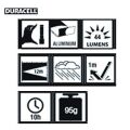 DURACELL CMP-3-Z LED El Feneri (16 Adet, Standlı)