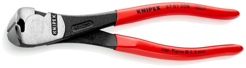 Knipex 67 01 200 - Ağir Ti̇p Tepe Keski̇ 200 Mm