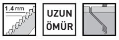 KILIÇ TESTERE BIÇAĞI 150 mm