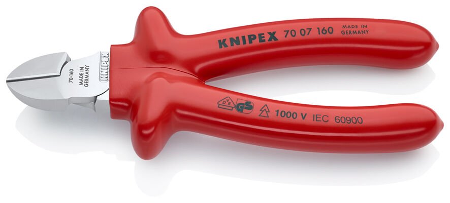 Knipex 7007160 - Yan Keski̇ 160 Mm