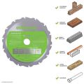Evolution F185TCT-16CS Çoklu Malzeme için Dairesel Testere Bıçağı, 185mm