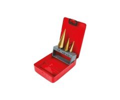 TR 2483 4-12, 4-20, 4-30 mm  KADEMELİ MATKAP UCU SETİ