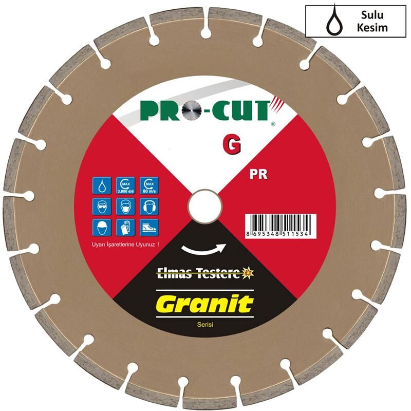 Procut PR51147 - Granit Testere 300 Gy - Yüksek Performanslı Kesim