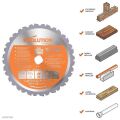 Evolution R185TCT-20CS Çoklu Malzeme için Daire Testere Bıçağı, 185mm