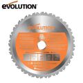 Evolution R210TCT-24MS Çoklu Malzeme için Daire Testere Bıçağı, 210mm