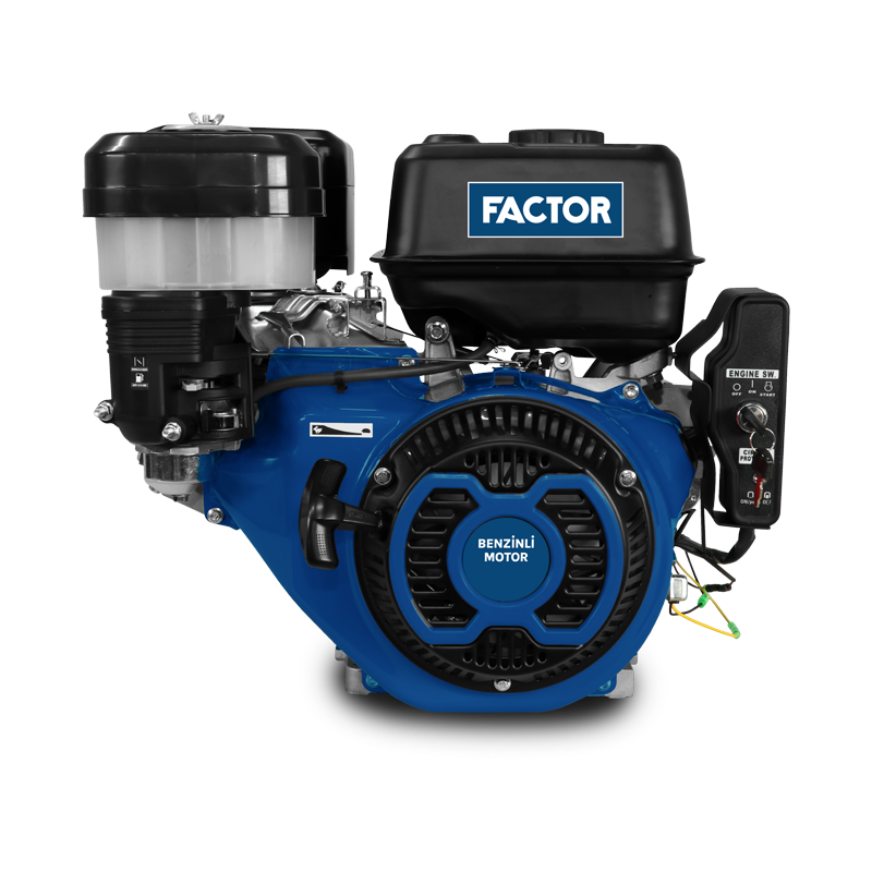 Factor MG460E 18 Hp Benzinli Motor İpli & Marşlı Kamalı