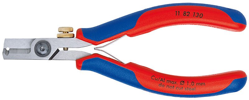 Knipex 11 82 130 Kablo Siyirma Pense - Makas Tip