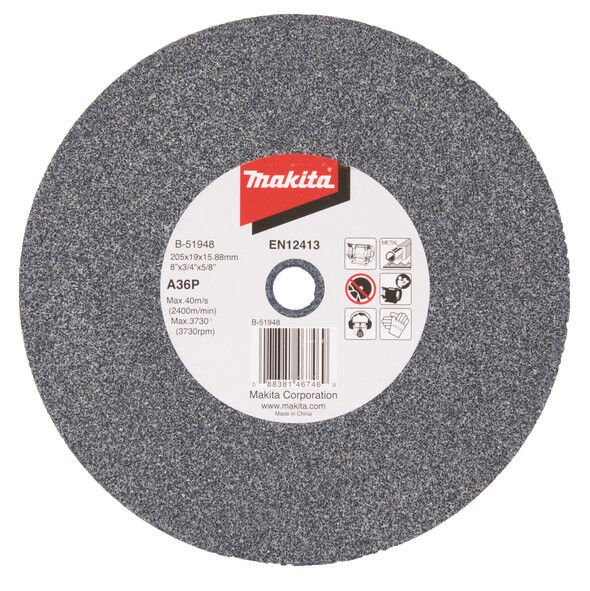 Makita B-51948 - Zımpara Motoru Taşı - 205x19x15.88 Mm