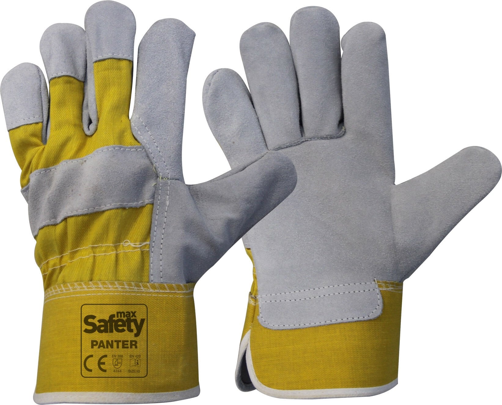 Max Safety PANTER Deri Kaynak Eldiveni