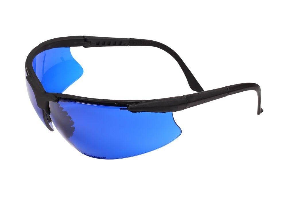 Max Safety S600-M - Göz Koruyucu - Mavi 50 Gr, Polikarbonat Lens