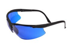 Max Safety S600-M - Göz Koruyucu - Mavi 50 Gr, Polikarbonat Lens