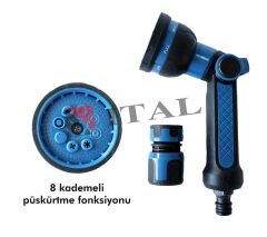 Hyundai 58755 Su Tabancasi 8 Fonksi̇yonlu Alümi̇nyum