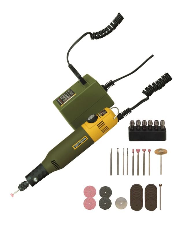 28515 MIKROMAT 50 - Proxxon 28515 Micromot 60/e Freze Matkap Set