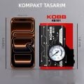 KOBB KB101 12Volt 100 PSI Analog Göstergeli Lastik Şişirme Hava Pompası