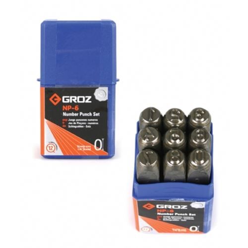 Groz - Rakam Zımba Takım Np/3 - Dayanıklı ve Kaliteli