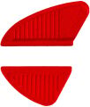 Knipex 86 09 180 V01 86 XX 180 Serisi Modeller İçin Yedek Plastik Çene (3 Çift)