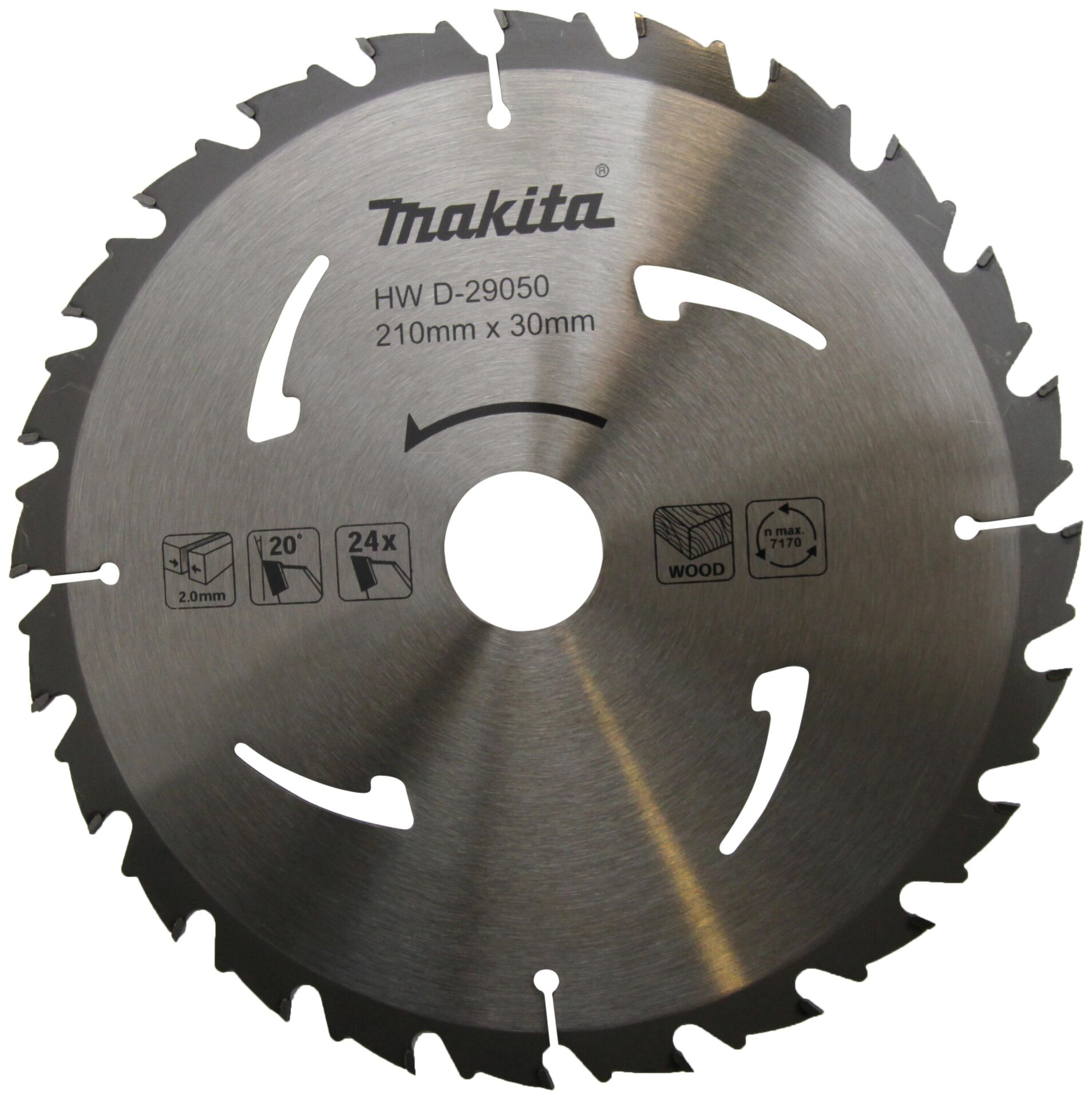 Makita D-29050 - Ahşap Daire Testere 210x24 Diş - Yüksek Performans