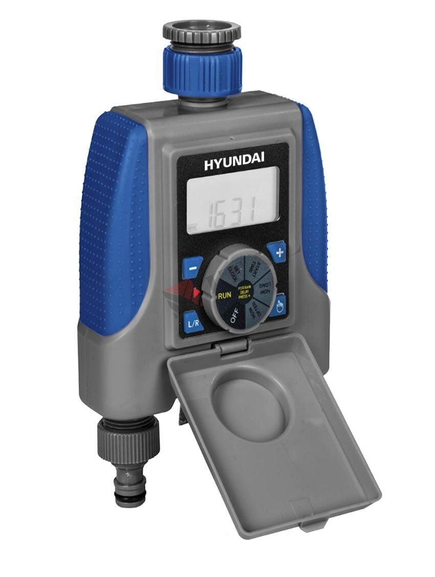 Hyundai G21012 Sulama Zamanlayici Di̇ji̇tal İki̇ Portlu