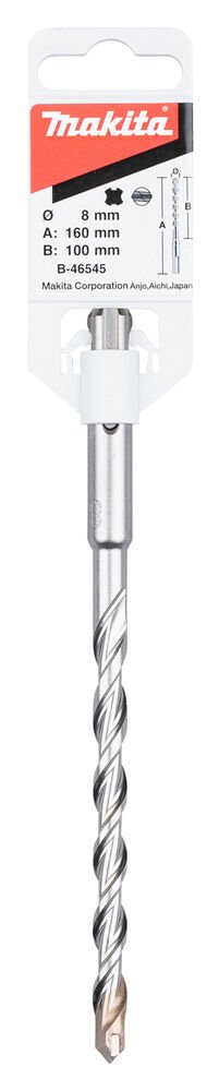 Makita B-46545 - V Plus Seri̇si̇ Sds Plus 2 Elmasli Uç 8x160 Mm