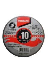 10 LU İNOX KESME SETİ 125x1.2 mm
