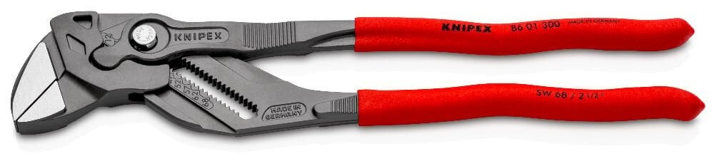 Knipex 86 01 300 - Düz Çene Ayarli Pense 300 Mm
