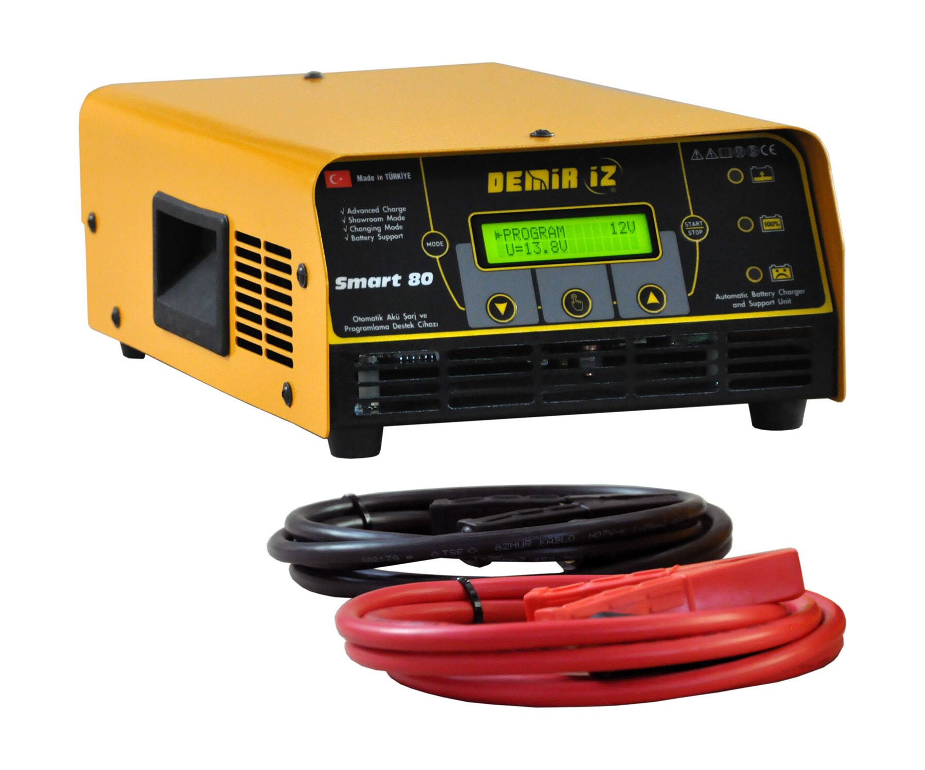 Smart 80 Otomatik Akü Şarj Redresörü ve Voltaj Sabitleyici