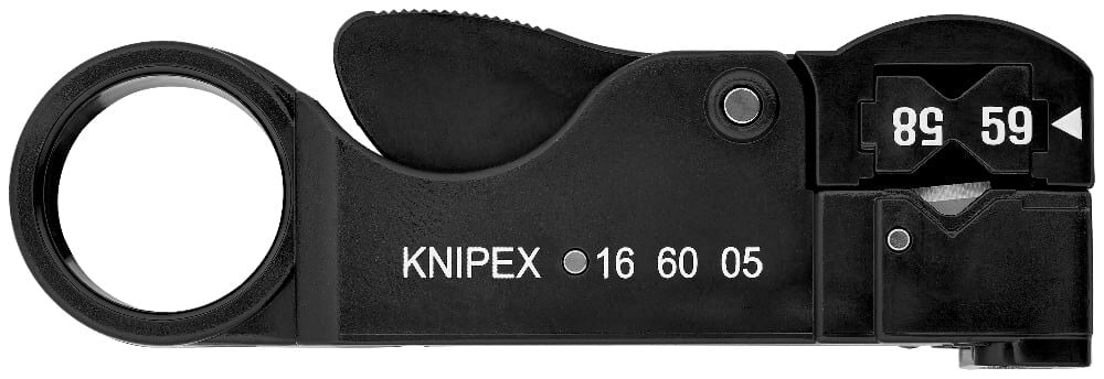 Knipex 16 60 05SB - Coax Kablo Sıyırma Aleti -