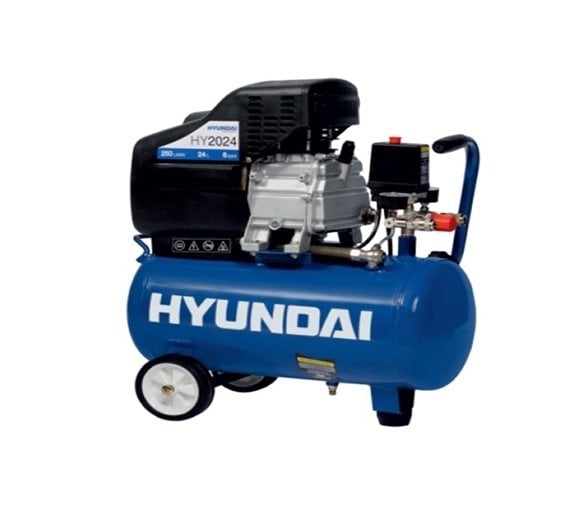 HYUNDAİ Yağlı Kompresör HM2024B 24 Lt 8 Bar 2.5 Hp