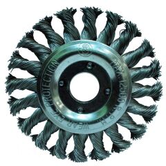 Hawk HA10187 - Gri Burma Telli Daire Fırça 125 Mm