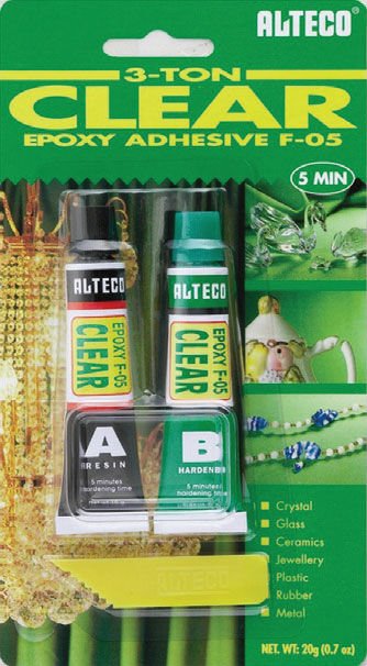 F05-20GR - Alteco F05 - 20g Şeffaf Epoksi̇