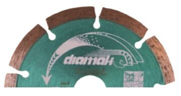 Makita D-61139 - Segmanlı Tip Elmas Testere 125 Mm - Hızlı Kesim