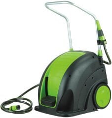 Daye DY609A - Tekerlekli Ayak Basamaklı Hortum Tamburu 30mt