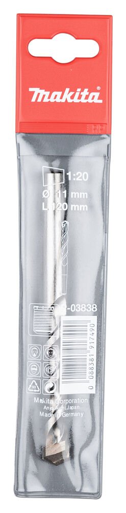 Makita P-03838 - 11x120 Mm Merkezleme Ucu - Yüksek Hassasiyet